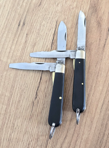 Vintage klappmesser - 2x,